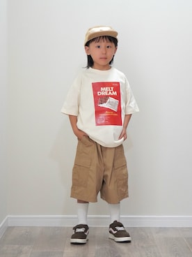「pairmanon（ペアマノン）のアイテム」を使った、ryochan☺︎さん（キッズ・110cm）の夏コーディネート