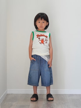 ryochan☺︎さん（キッズ・110cm）の夏コーディネート