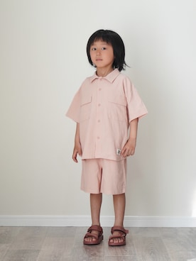 「アイテム（アンサンブル）」を使った、ryochan☺︎さん（キッズ・110cm）の夏コーディネート