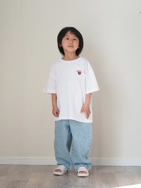 「ZARA KIDSのアイテム」を使った、ryochan☺︎さん（キッズ・110cm）の春コーディネート