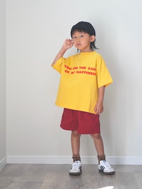「BREEZE（ブリーズ）のアイテム」を使った、ryochan☺︎さん（キッズ・110cm）の夏コーディネート