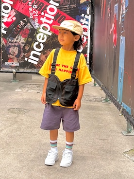 「Birthday（バースデイ）のアイテム」を使った、ryochan☺︎さん（キッズ・110cm）の夏コーディネート