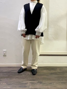 「ベストコーデ」｜「アイテム（スウェットパンツ）」を使った、mさん（レディース・158cm）の冬コーディネート