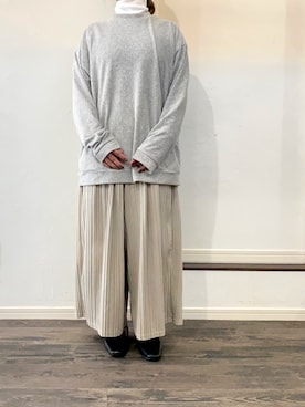 mさん（レディース・158cm）の冬コーディネート