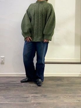 mさん（レディース・158cm）の冬コーディネート