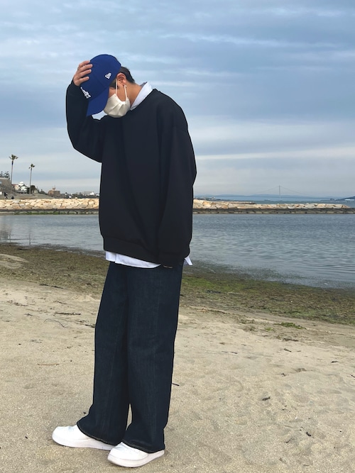 【カジュアル大人コーデ☆国内発】LV キャップ・デニム かいと｜NEW ERAのキャップを使ったコーディネート - WEAR