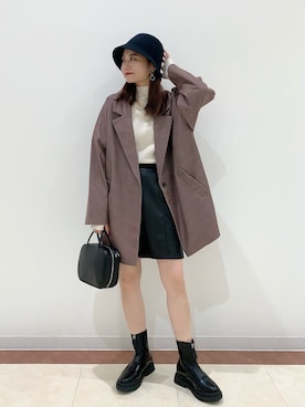 yuipiさん（レディース・158cm）の秋コーディネート