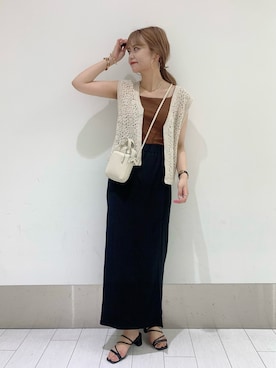 yuipiさん（レディース・158cm）の夏コーディネート