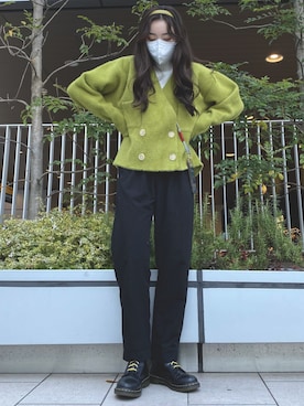 「kicks」｜「アイテム（ブーツ）」を使った、ほのかさん（レディース・164cm）の秋コーディネート