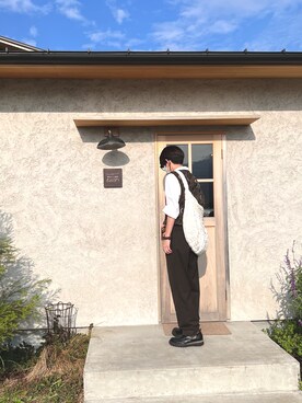 「Loco Ocean（ロコオーシャン）のアイテム」を使った、SATOさん（メンズ・165cm）の秋コーディネート