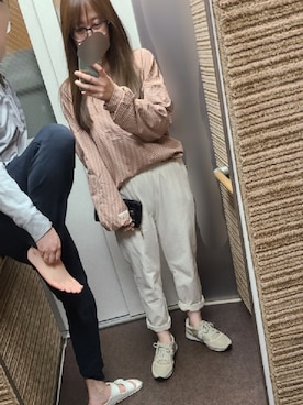 「chocomee（チョコミー）のアイテム」を使った、Mioさん（レディース・156cm）の秋コーディネート