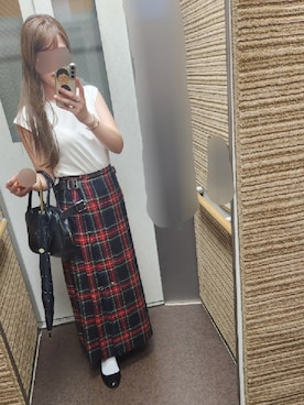 「ORiental TRaffic（オリエンタルトラフィック）のアイテム（バレエシューズ）」を使った、Mioさん（レディース・156cm）の秋コーディネート