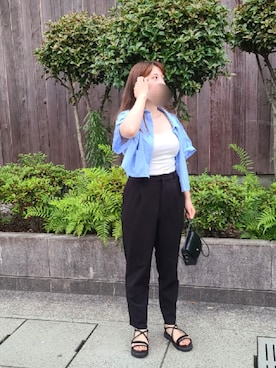 Mioさん（レディース・155cm）の夏コーディネート