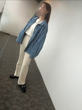 「CLEA（クレア）のアイテム（アクセサリー）」を使った、Mioさん（レディース・156cm）の春コーディネート