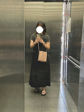 「WEGO（ウィゴー）のWEGO/ワイドカチューシャ（カチューシャ）」を使った、なぁこさん（レディース・155cm）の秋コーディネート