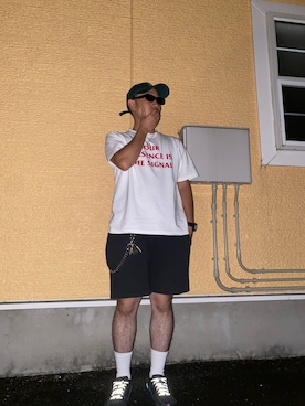 「STANCE（スタンス）のアイテム」を使った、FURAIBOさん（メンズ・170cm）の夏コーディネート