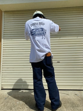 「ORIENT（オリエント）のアイテム」を使った、FURAIBOさん（メンズ・172cm）の夏コーディネート