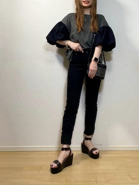 高野軍曹さん（レディース・158cm）の夏コーディネート