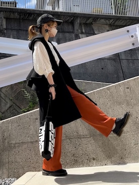 高野軍曹さん（レディース・158cm）の秋コーディネート