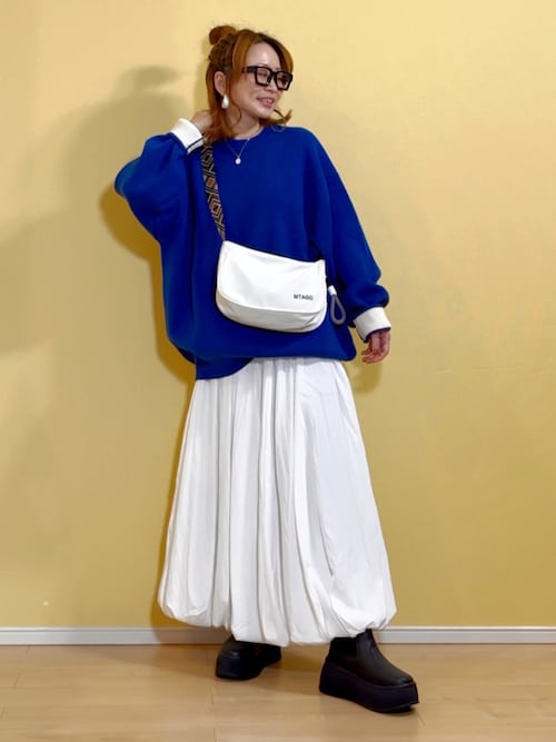 ノーバイト ウッドトーピード新品未使用　その2 notch. by yui】バイカラージャガードニット 2025 A/W（ニット