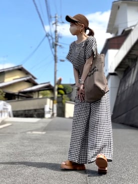 高野軍曹さん（レディース・158cm）の夏コーディネート