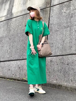 高野軍曹 U S Polo Assn のワンピースを使ったコーディネート Wear