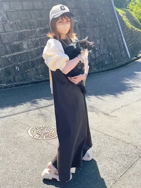 高野軍曹さん（レディース・158cm）の夏コーディネート