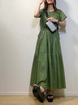 高野軍曹さん（レディース・158cm）の夏コーディネート