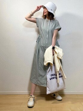 高野軍曹さん（レディース・158cm）の春コーディネート