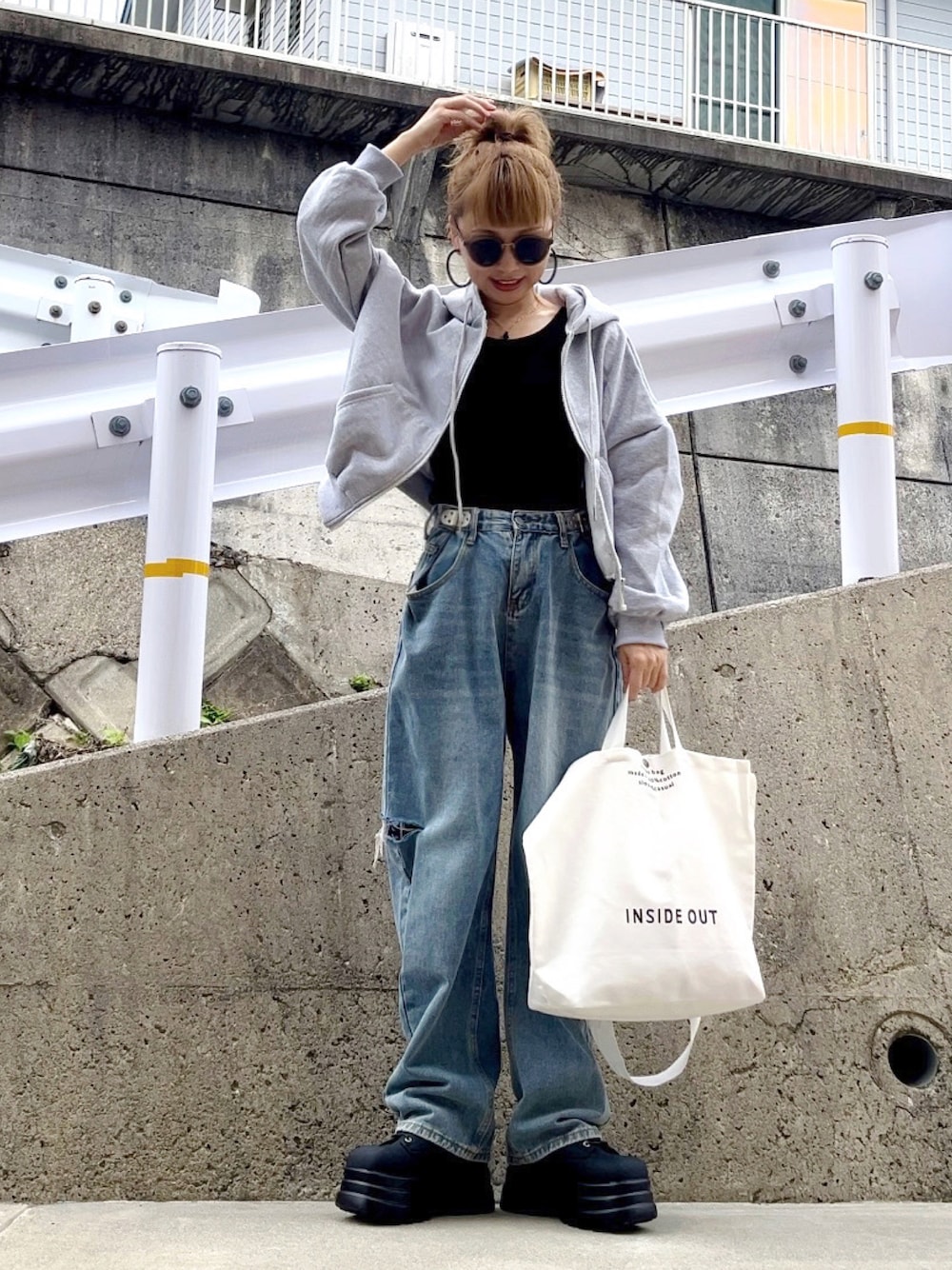 高野軍曹｜DAY CLOSETのパーカーを使ったコーディネート - WEAR