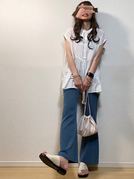 高野軍曹さん（レディース・158cm）の夏コーディネート