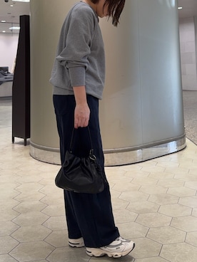 「アイテム（チャーム）」を使った、yyuuuさん（レディース・158cm）の秋コーディネート