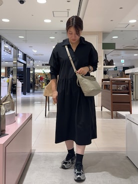 「russet（ラシット）のアイテム」を使った、yyuuuさん（レディース・158cm）の秋コーディネート