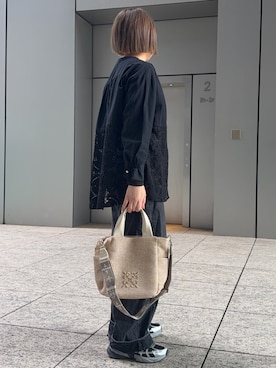 「russet（ラシット）のアイテム」を使った、yyuuuさん（レディース・158cm）の春コーディネート