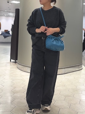 「アイテム（その他小物）」を使った、yyuuuさん（レディース・158cm）の秋コーディネート