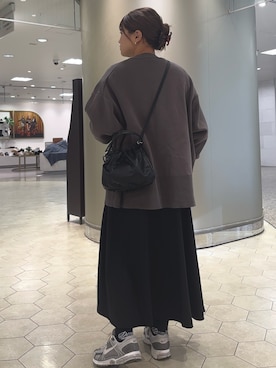 「アイテム（アクセサリー）」を使った、yyuuuさん（レディース・158cm）の秋コーディネート