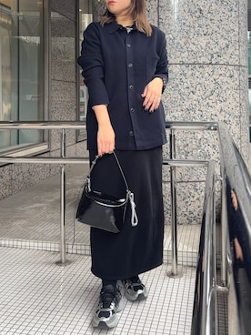 「アイテム（チャーム）」を使った、yyuuuさん（レディース・158cm）の秋コーディネート