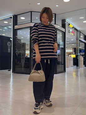 「russet（ラシット）のアイテム」を使った、yyuuuさん（レディース・158cm）の春コーディネート