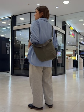 「russet（ラシット）のアイテム」を使った、yyuuuさん（レディース・158cm）の春コーディネート