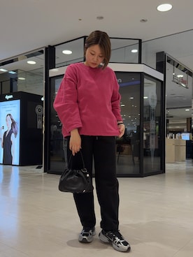 「アイテム（チャーム）」を使った、yyuuuさん（レディース・158cm）の春コーディネート