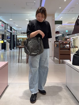 「russet（ラシット）のアイテム」を使った、yyuuuさん（レディース・158cm）の春コーディネート