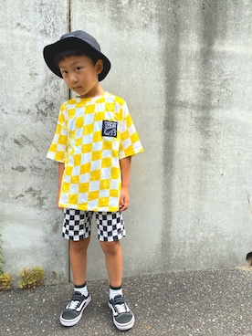「夏のTシャツフェス」｜SEITA-LOWさん（キッズ・110cm）の夏コーディネート
