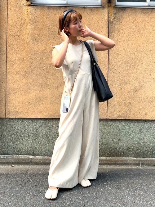 CLANE×田中みな実 ホワイトデニム ホワイトデニム クラネ×田中みな実