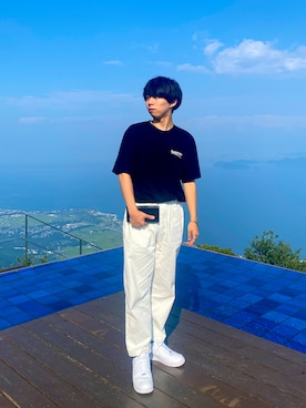 「2021秋トレンド」|「NIKE(ナイキ)のアイテム」を使った、まさやさん(メンズ・173cm)の秋コーディネート