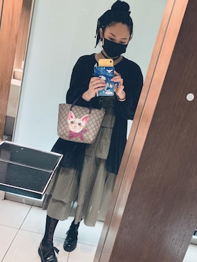 「アイテム（ワンピース/ドレス）」を使った、chiyuさん（レディース・160cm・40代）の秋コーディネート
