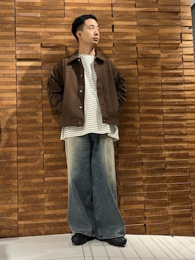 takuさん（メンズ・165cm）の春コーディネート