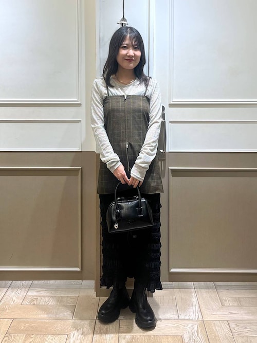 新品 LOWRYS FARM チビフリルタイトスカート アイボリー チビフリルタイトスカート | [公式]ローリーズファーム （LOWRYS