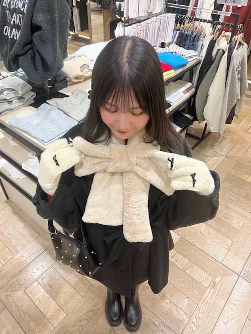 セール】サシコミリボンティペット 138951（マフラー）｜LOWRYS FARM