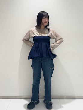 sachiさん（レディース・160cm）の春コーディネート