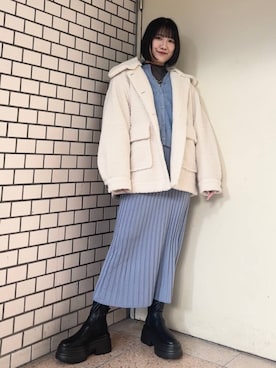 sachiさん（レディース・160cm）の冬コーディネート